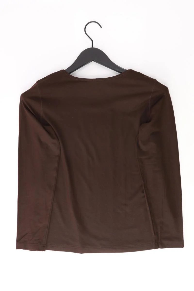 Sommermann Longsleeve-Shirt Gr. 36 Langarm braun aus Viskose - Image 2