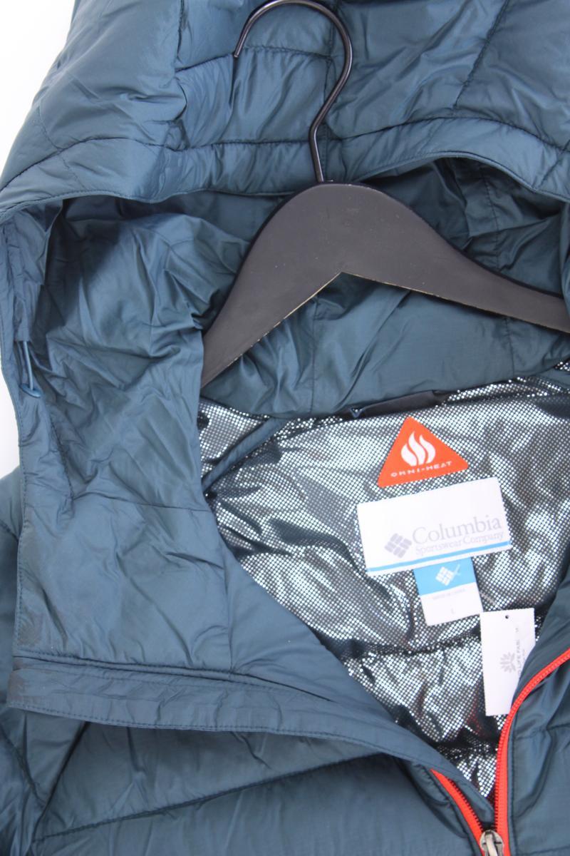 Columbia Steppmantel petrolfarben Gr. L neuwertig blau aus Nylon - Image 2