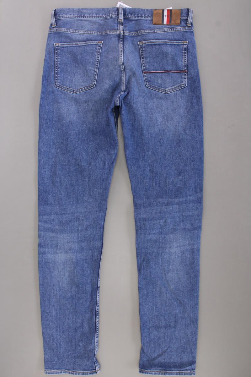 Tommy Hilfiger Straight Jeans für Herren Gr. W34/L34 Modell Tapered Fit blau - Image 3