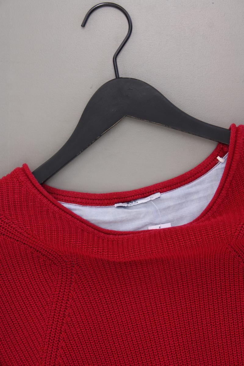 edc by Esprit Feinstrickpullover Gr. XS rot aus Baumwolle - Image 2