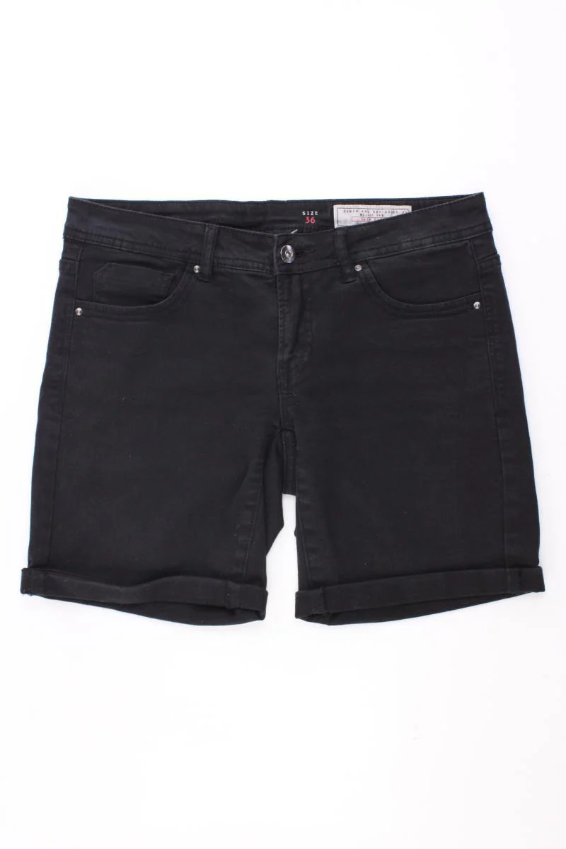 edc by Esprit Jeansshorts Gr. 36 schwarz