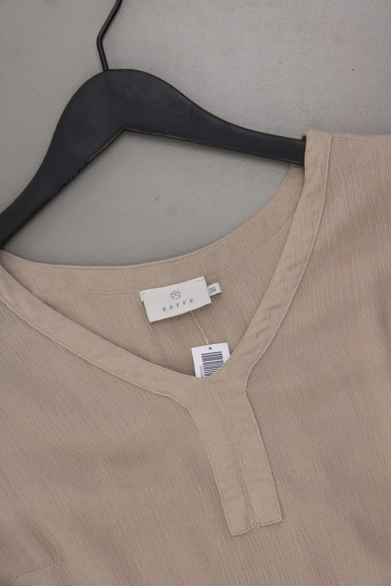 Kaffe Langarmbluse Gr. 36 creme aus Viskose - Image 2