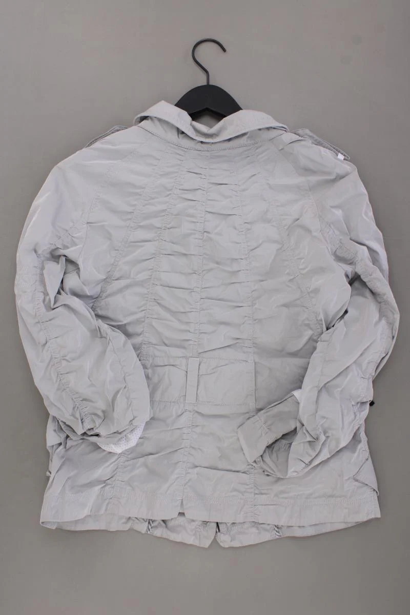 Marc Cain Sports Übergangsjacke Gr. 42 neuwertig grau aus Polyamid - Image 3