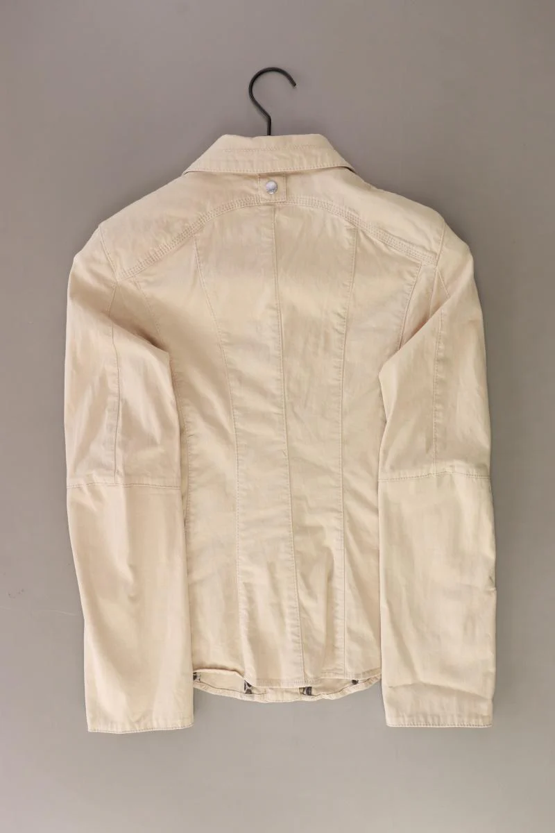 Marc Cain Langarmbluse Gr. 34 creme aus Baumwolle - Image 2