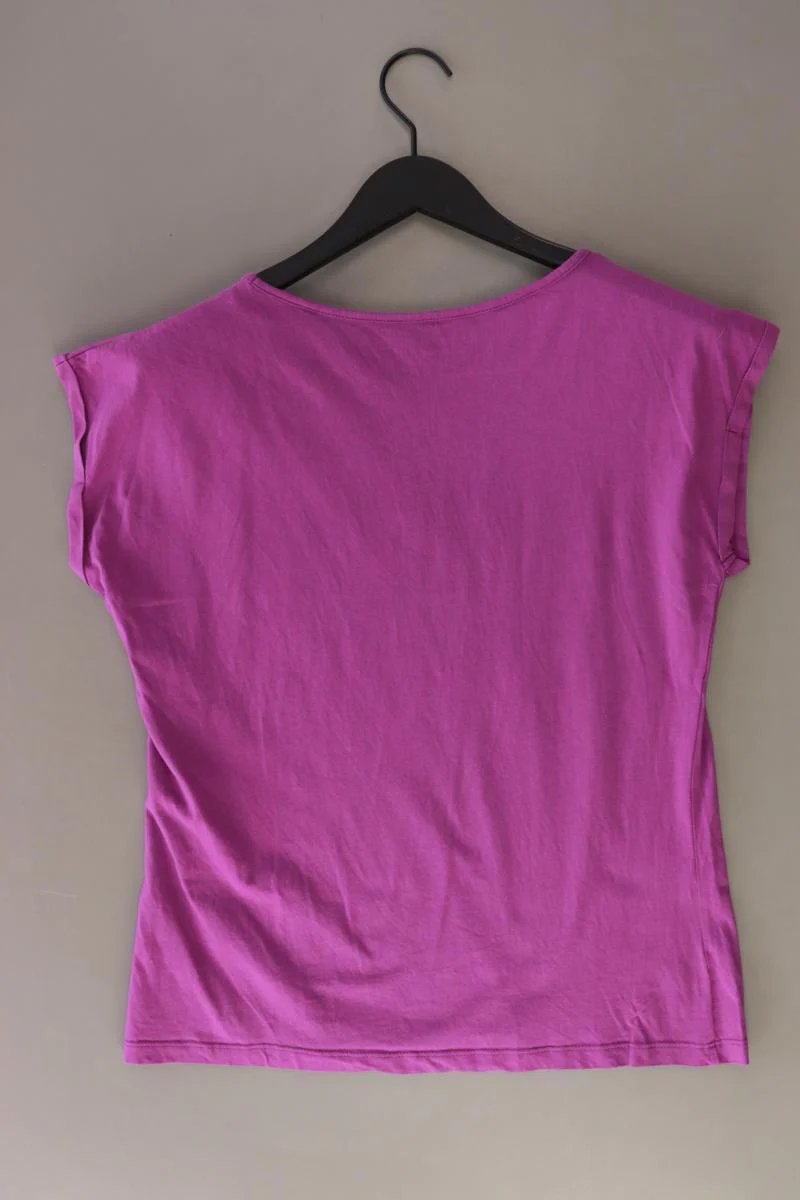Printshirt Gr. M Kurzarm lila aus Baumwolle - Image 2
