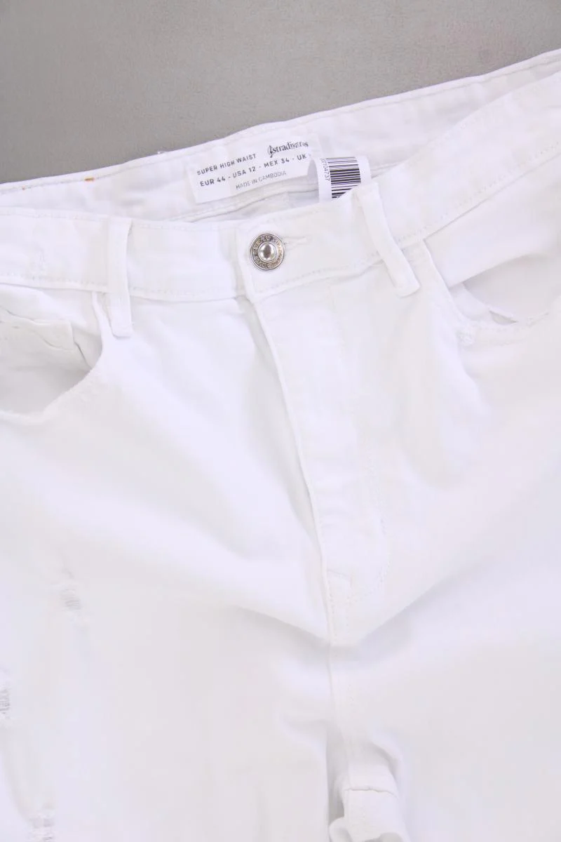 Stradivarius Skinny Jeans Gr. 42 weiß - Image 2