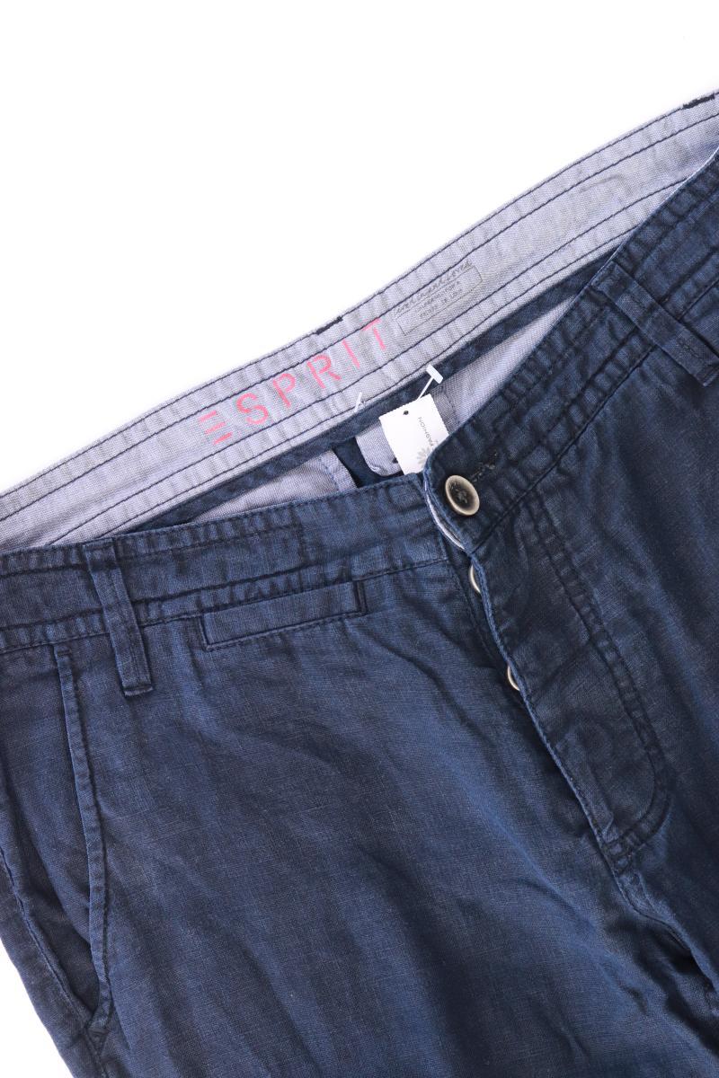 Esprit Stoffhose für Herren Gr. W32/L32 blau aus Baumwolle - Image 3