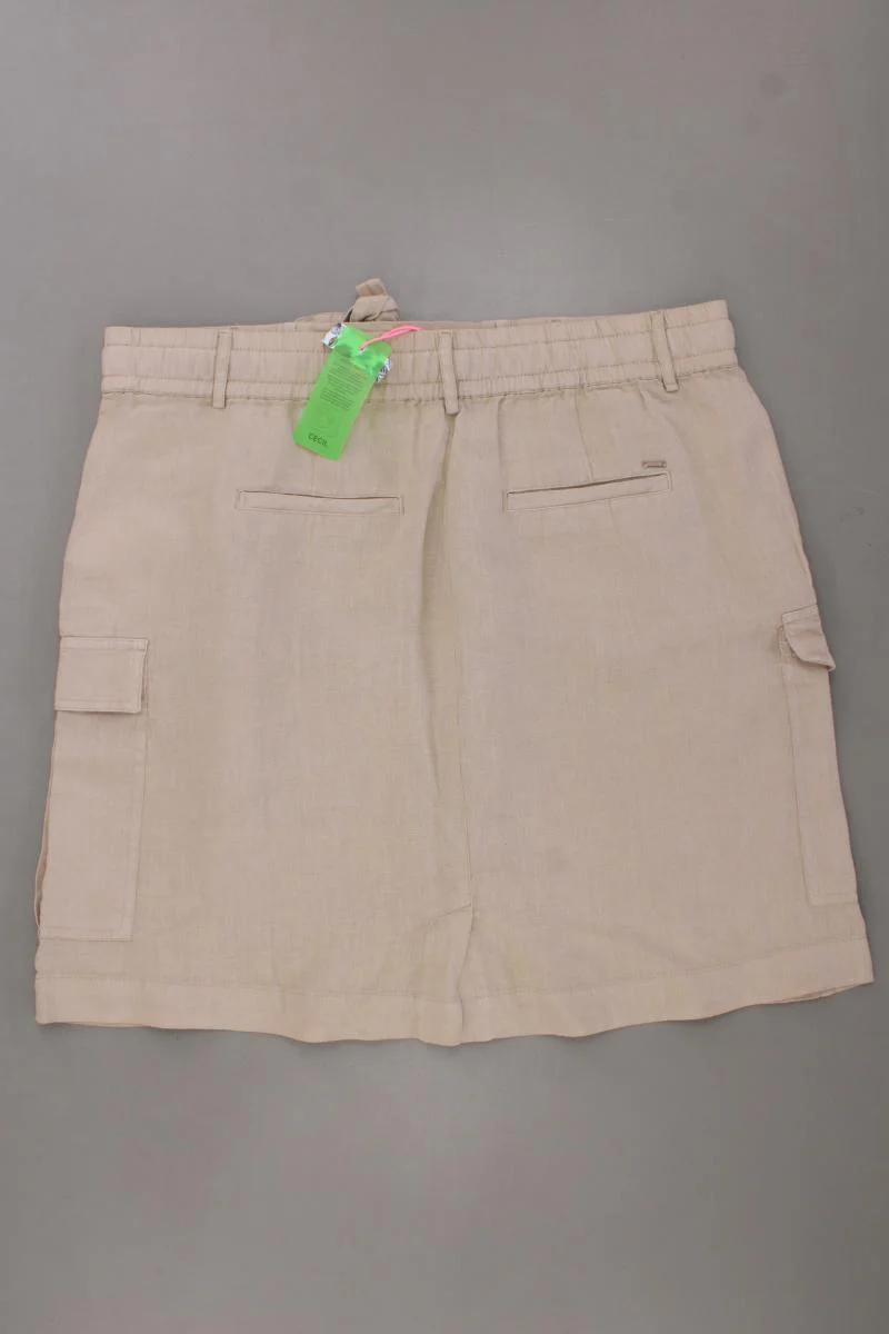 Cecil Leinenrock Gr. XL neu mit Etikett braun - Image 3