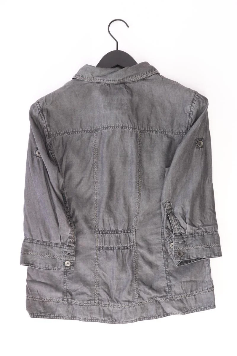 Bonita Regular Bluse Gr. 38 3/4 Ärmel grau aus Lyocell - Image 2