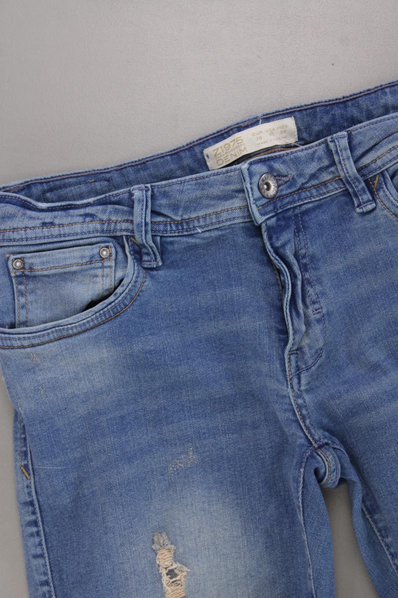 Zara Skinny Jeans Gr. 38 blau aus Baumwolle - Image 2
