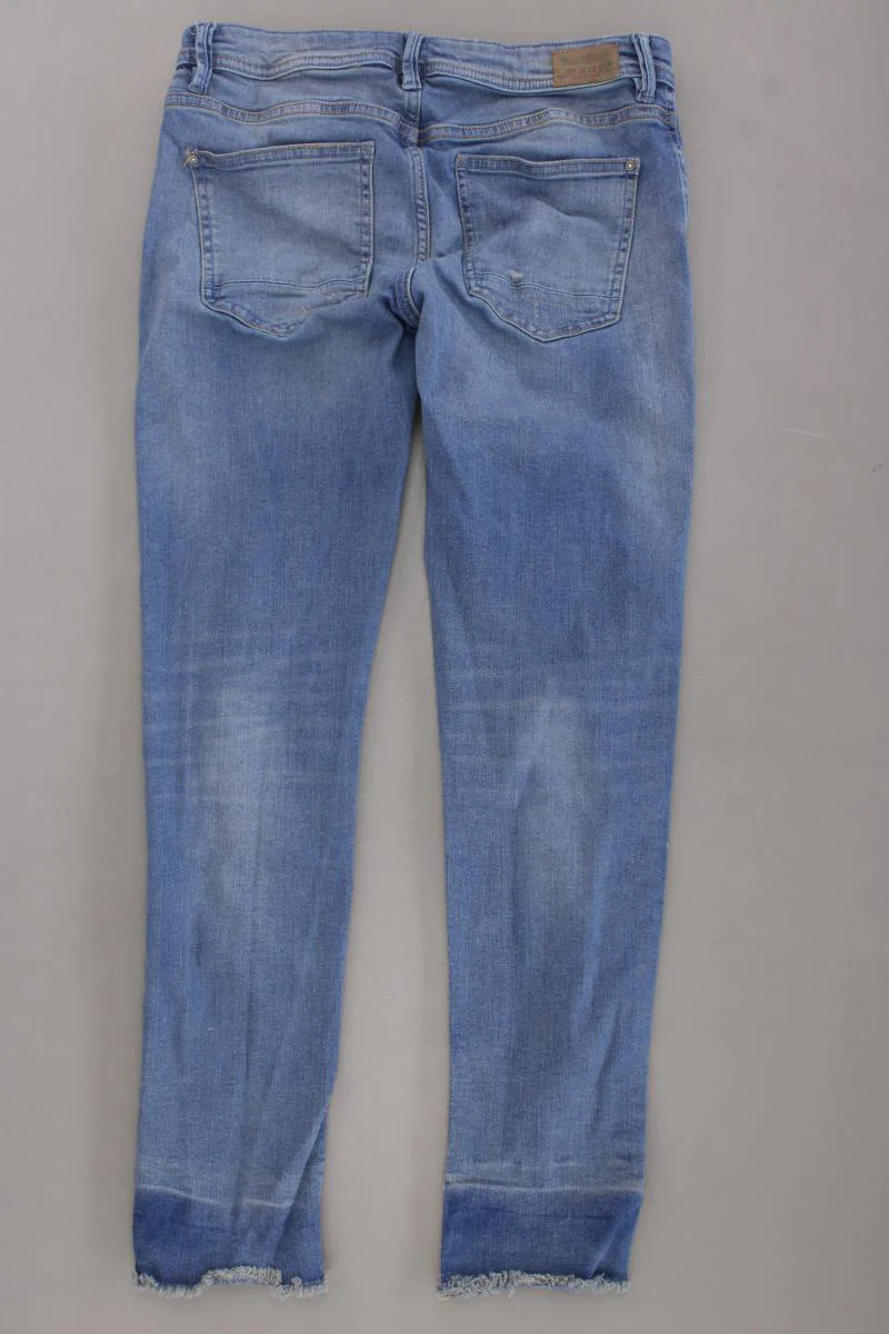 Zara Skinny Jeans Gr. 38 blau aus Baumwolle - Image 3