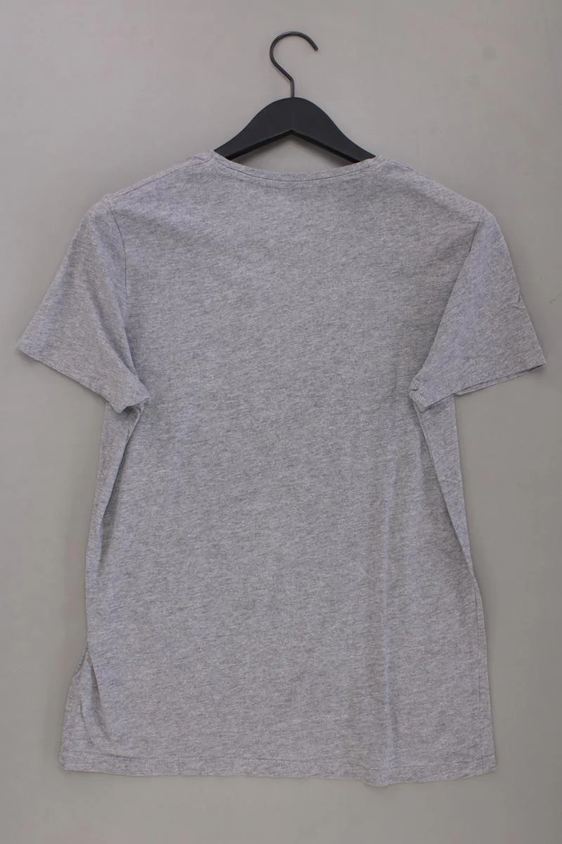 Jack & Jones Printshirt für Herren Gr. L Kurzarm grau aus Baumwolle - Image 3