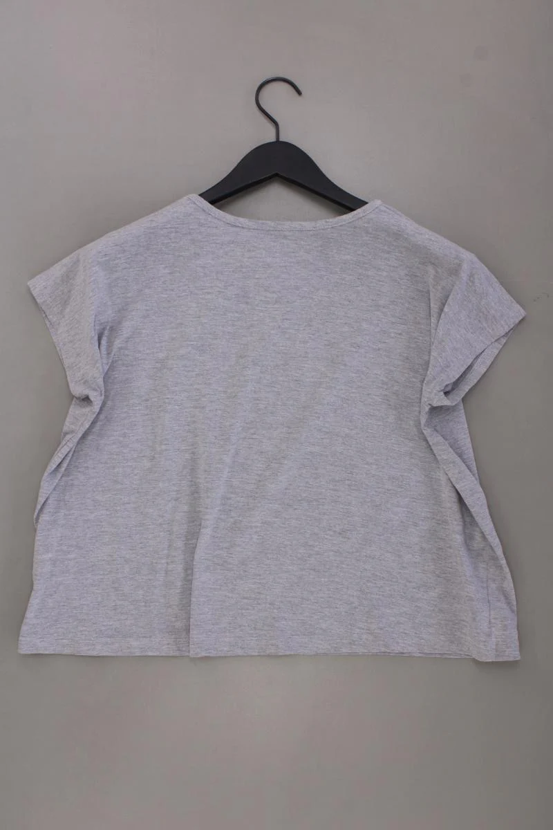 Cross Jeans Printshirt Gr. M Kurzarm grau aus Polyester - Image 3