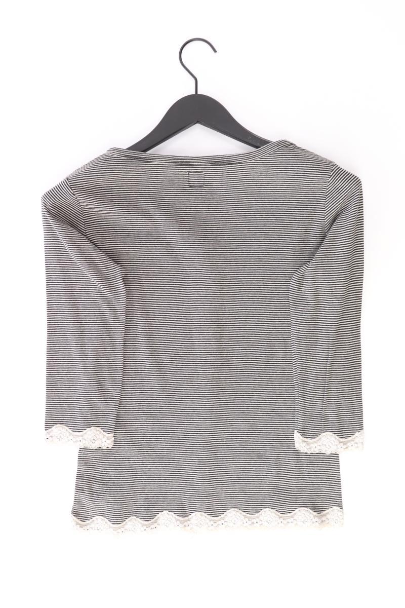 Brigitte von BOCH Ringelshirt Gr. S gestreift 3/4 Ärmel grau aus Baumwolle - Image 2