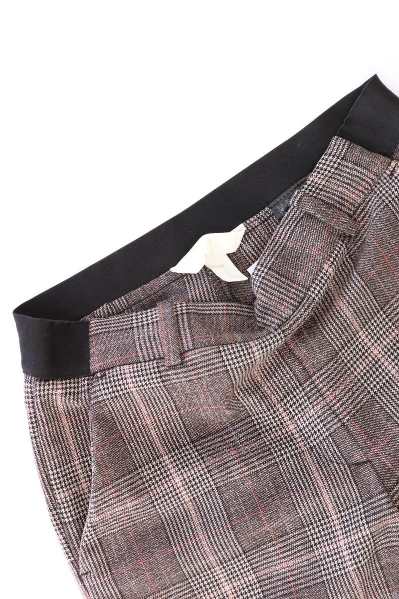 H&M Hose Gr. 36 kariert braun aus Polyester - Image 3