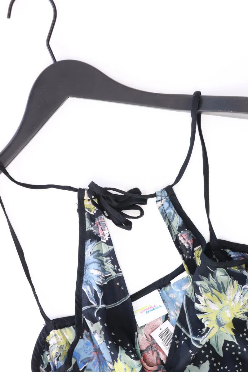 O´Neill Kurzer Jumpsuit Gr. S mit Blumenmuster schwarz aus Baumwolle - Image 3