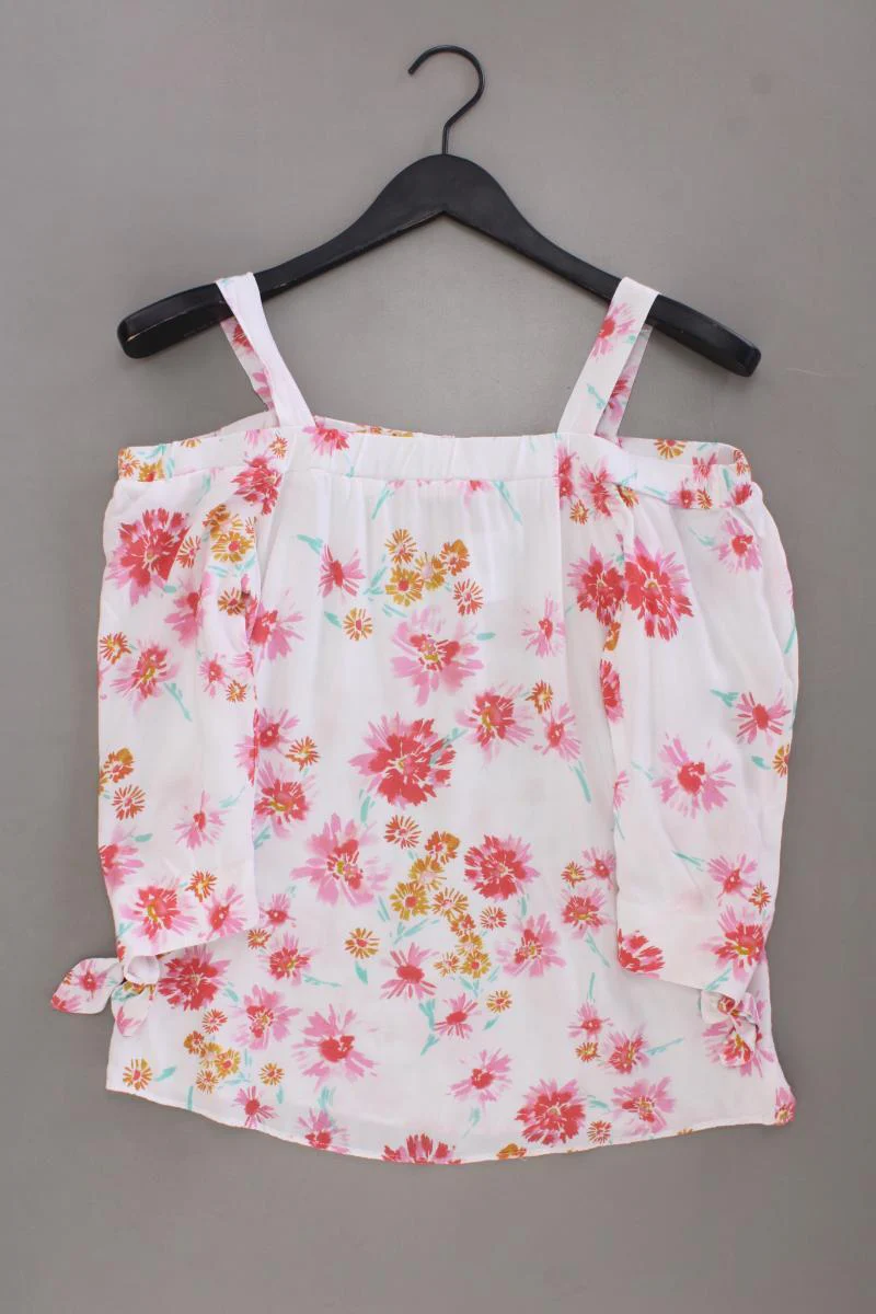 edc by Esprit Classic Bluse Gr. S mit Blumenmuster 3/4 Ärmel rosa