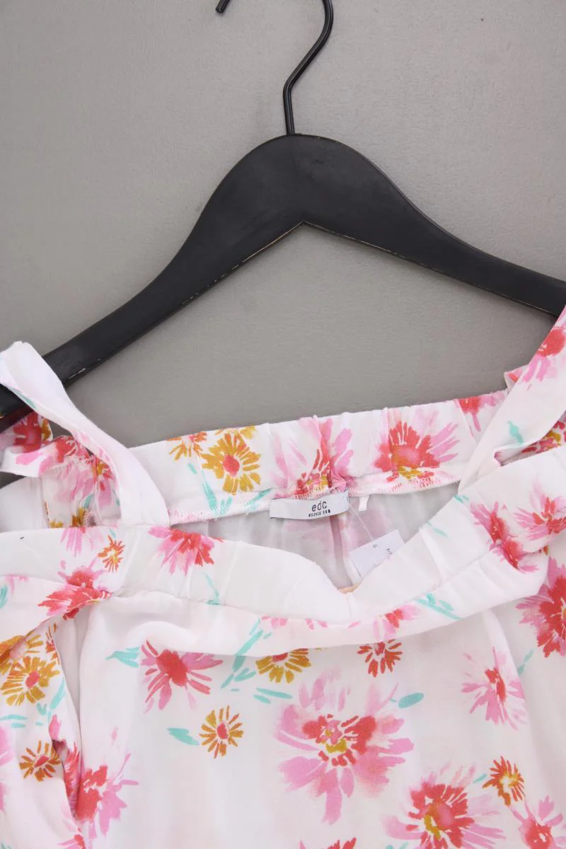 edc by Esprit Classic Bluse Gr. S mit Blumenmuster 3/4 Ärmel rosa - Image 2