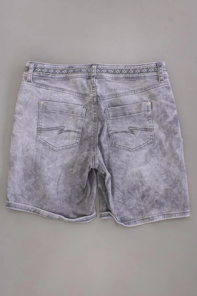 Street One Jeansshorts Gr. W28 grau aus Baumwolle - Image 3