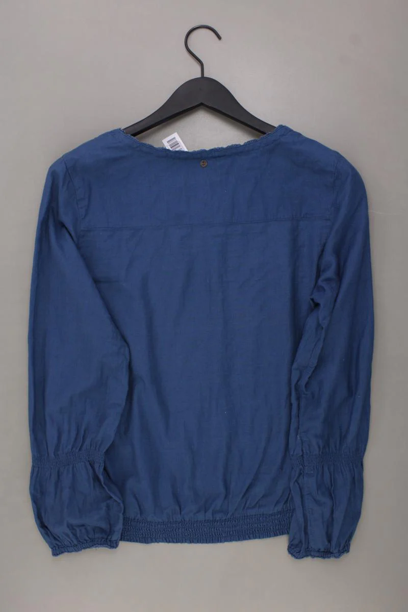 edc by Esprit Langarmbluse Gr. M blau aus Baumwolle - Image 3