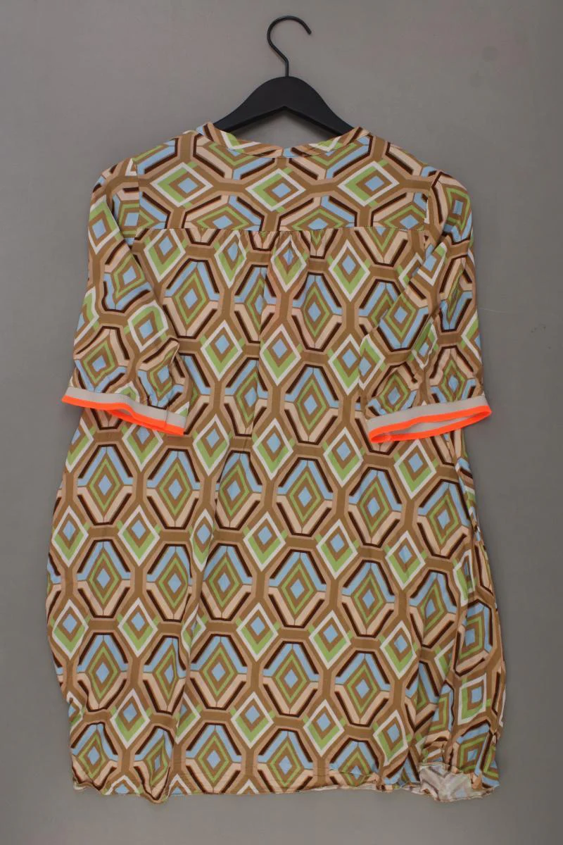 Made in Italy Bluse Gr. OneSize geometrisches Muster 3/4 Ärmel mehrfarbig - Image 3