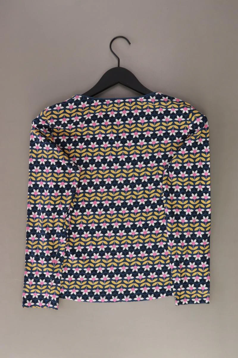 edc by Esprit Printshirt Gr. M mit Blumenmuster Langarm blau aus Baumwolle - Image 2