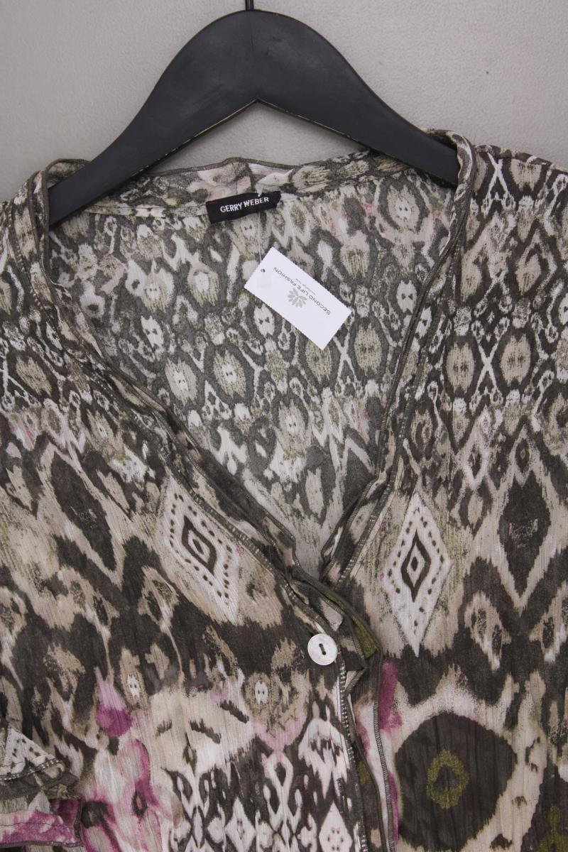 Gerry Weber Kurzarmbluse Gr. 42 mehrfarbig aus Polyester - Image 2