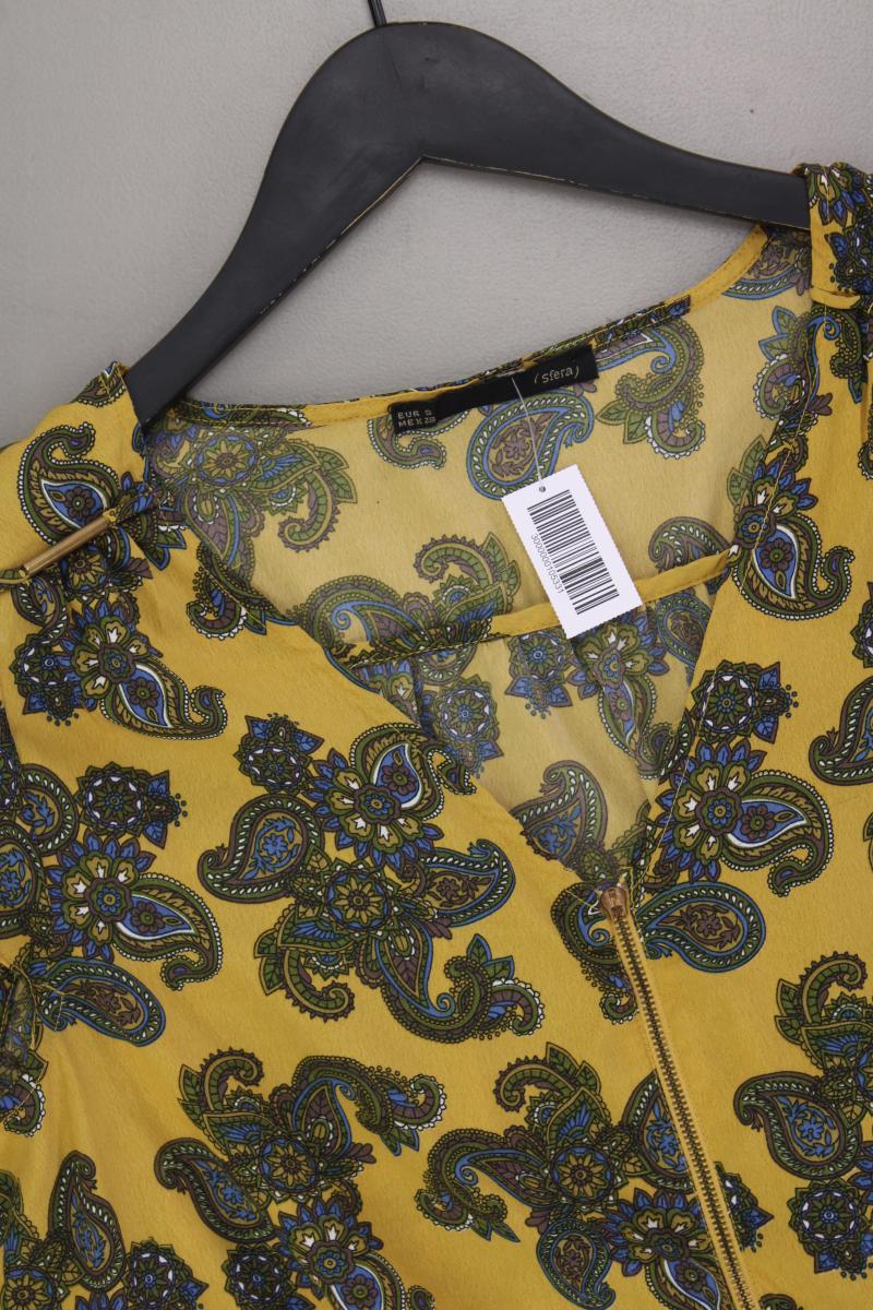 Sfera Kurzarmkleid Gr. S mit Paisleymuster gelb aus Polyester - Image 2