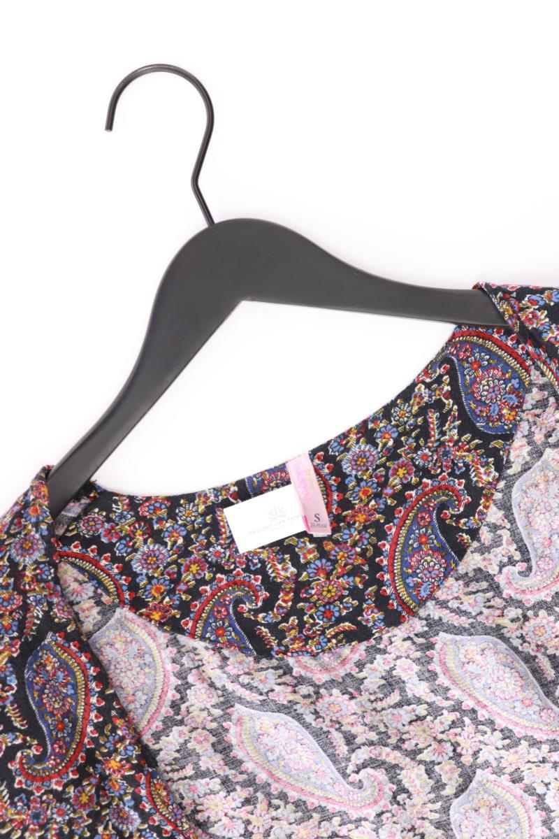 Bershka Regular Cardigan Gr. S mit Paisleymuster 3/4 Ärmel schwarz - Image 3