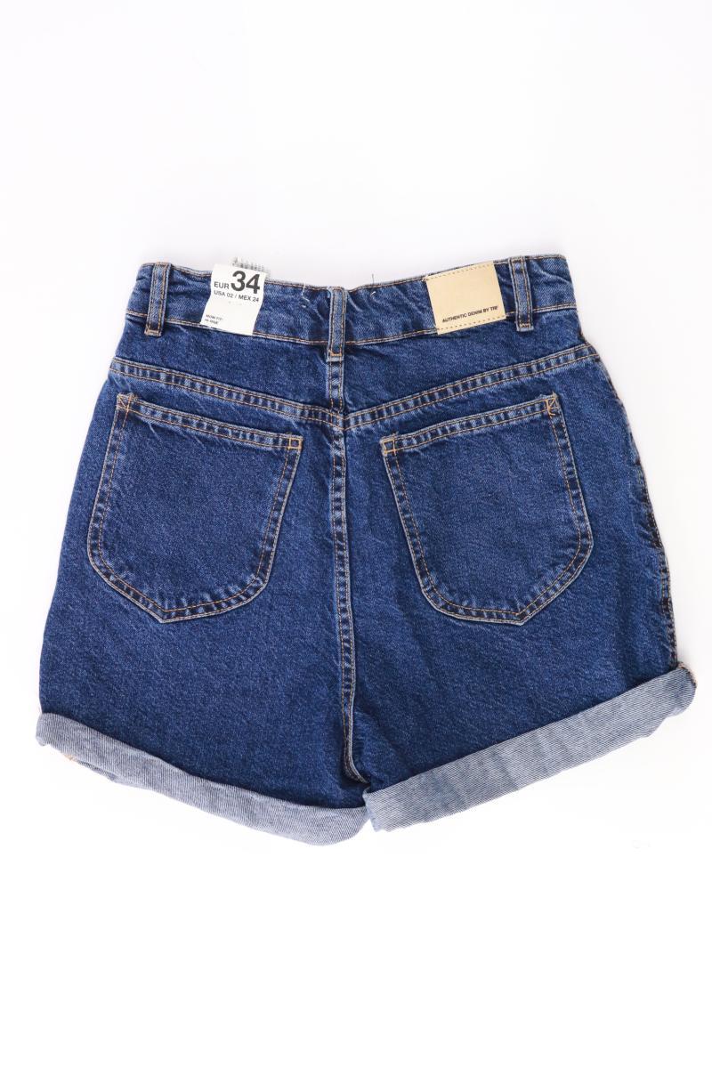 Zara Jeansshorts Gr. 34 neu mit Etikett Neupreis: 19,95€! blau aus Baumwolle - Image 2