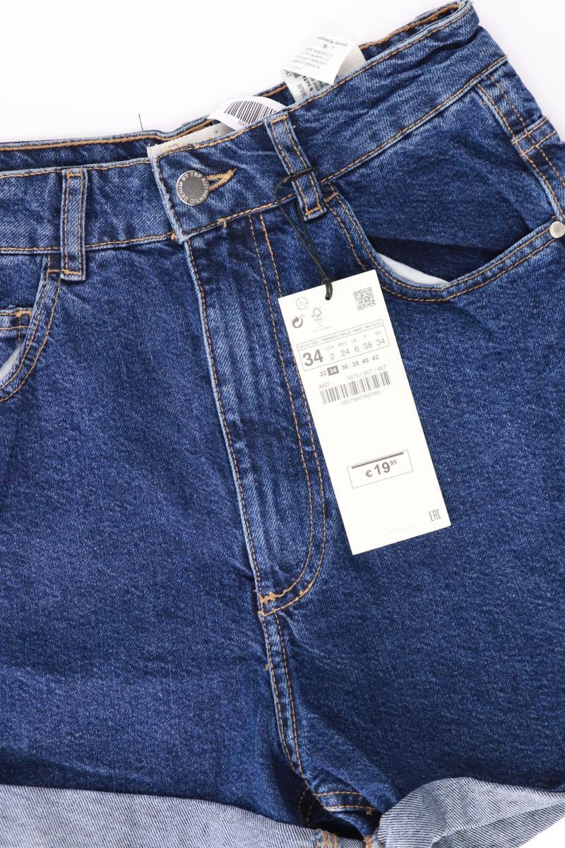 Zara Jeansshorts Gr. 34 neu mit Etikett Neupreis: 19,95€! blau aus Baumwolle - Image 3