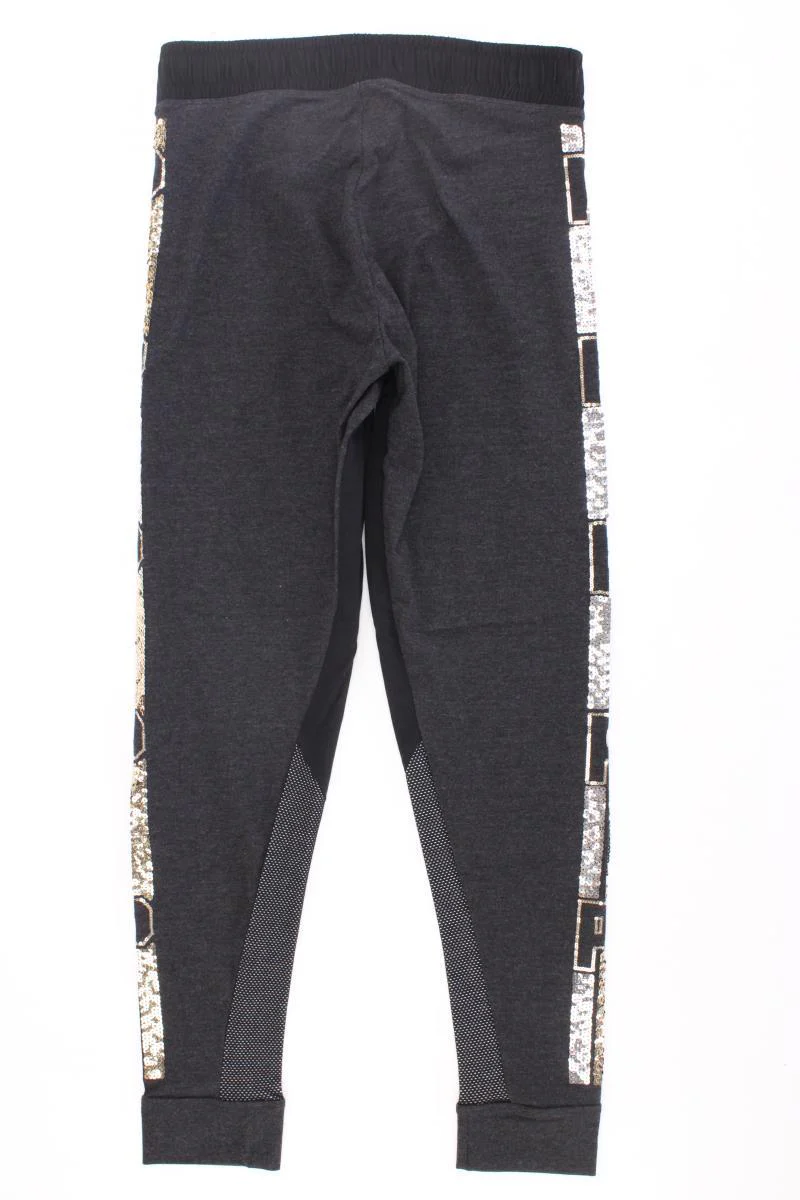 Victoria's Secret Jogginghose Gr. L mit Pailletten grau aus Baumwolle - Image 3