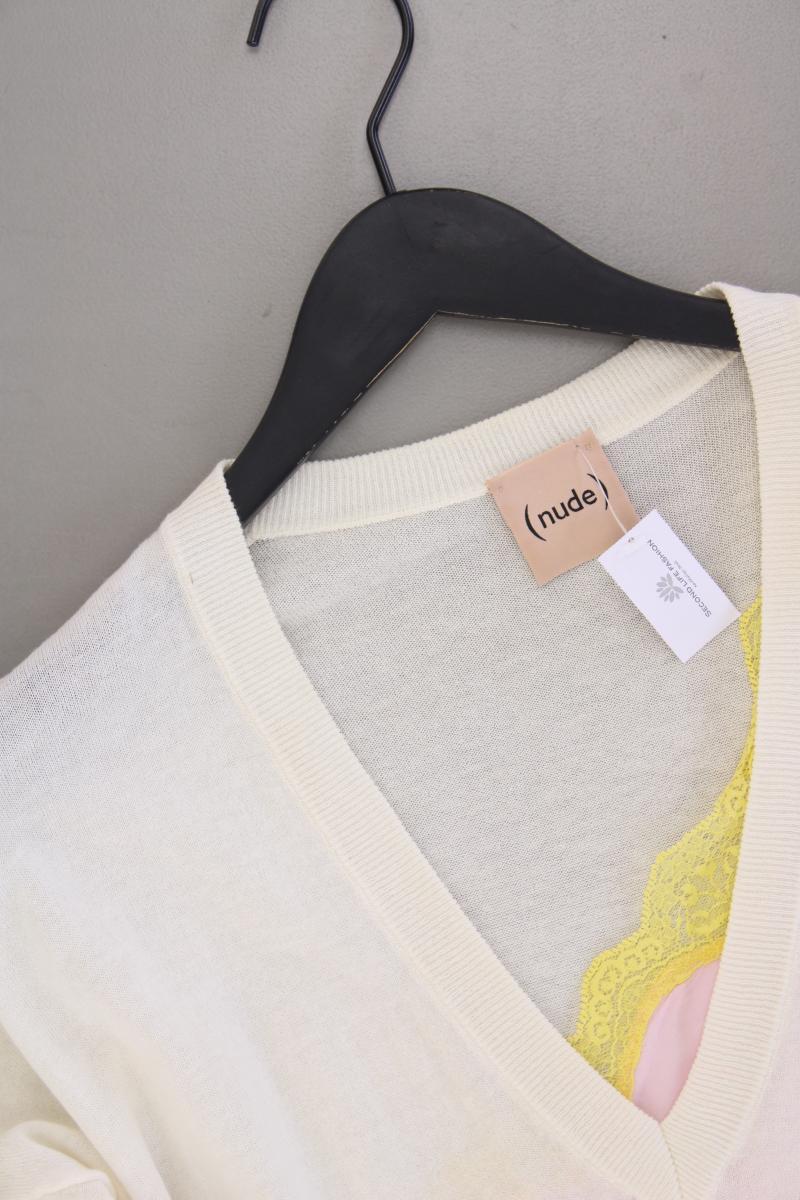 Nude Feinstrickpullover Gr. XL creme - Image 2