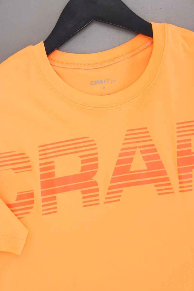 Craft Neon orangenes Sportshirt für Herren Gr. M Kurzarm - Image 2
