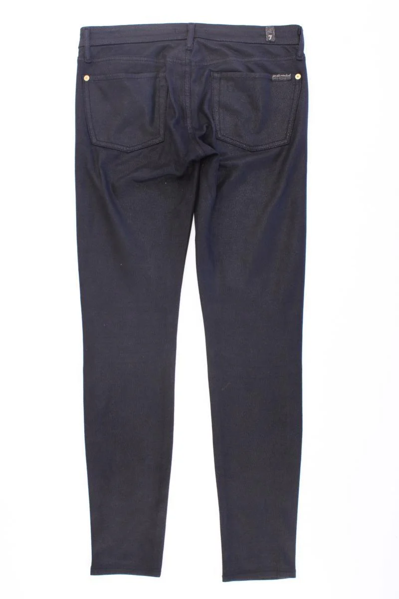 7 For All Mankind Five-Pocket-Hose Gr. W27 schwarz aus Polyester - Image 3