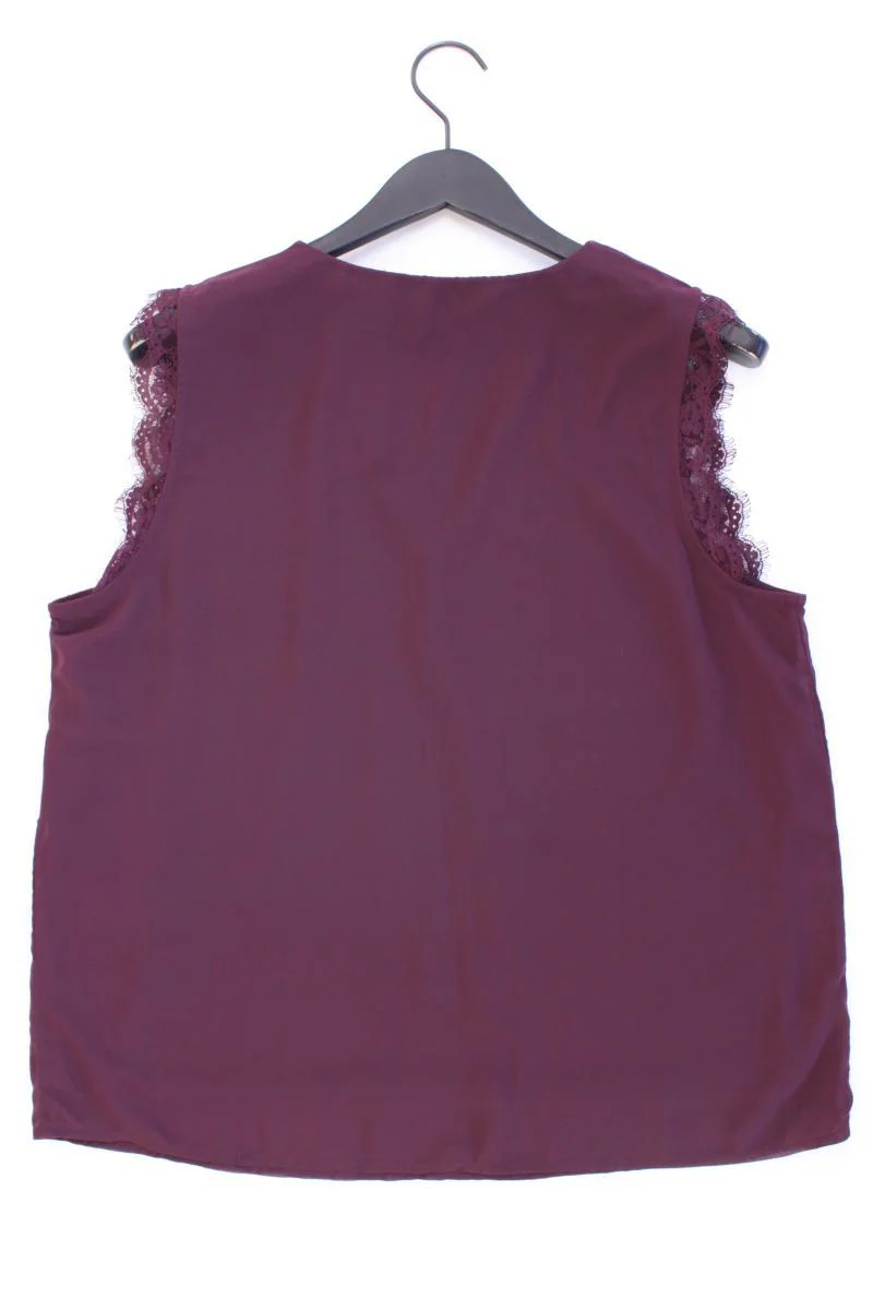 Vero Moda Chiffonbluse Gr. XL Kurzarm lila aus Polyester - Image 3