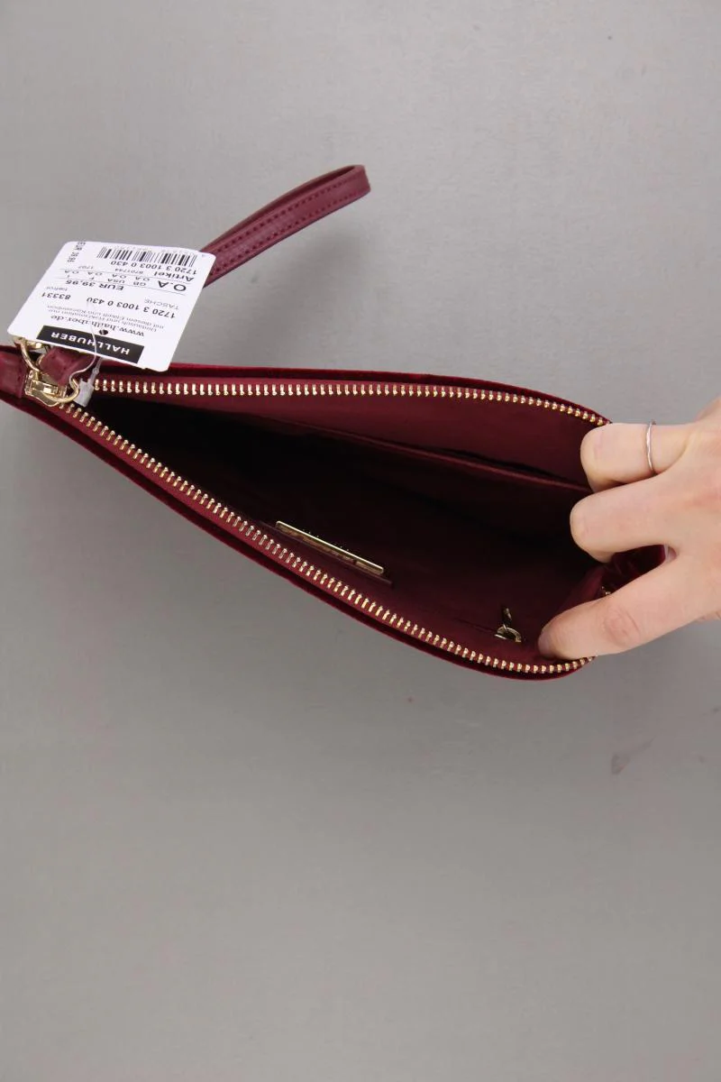 Hallhuber Clutch neu mit Etikett Neupreis: 39,95€! rot - Image 3