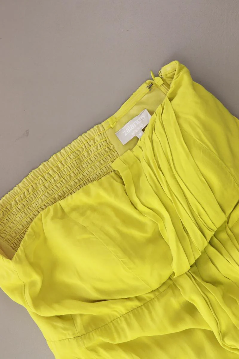 Zalando Bandeaukleid Gr. M Ärmellos gelb aus Baumwolle - Image 3