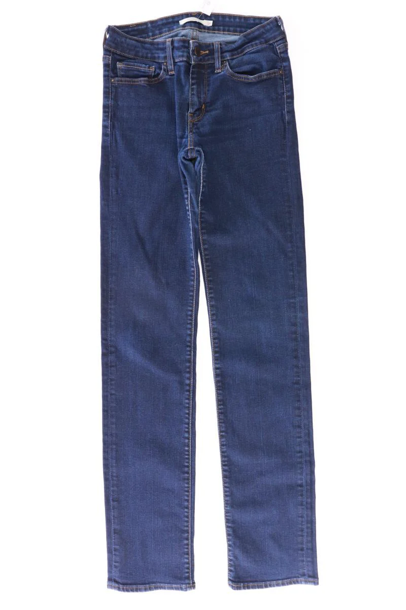 Levi's Straight Jeans Gr. W27/L34 blau aus Baumwolle
