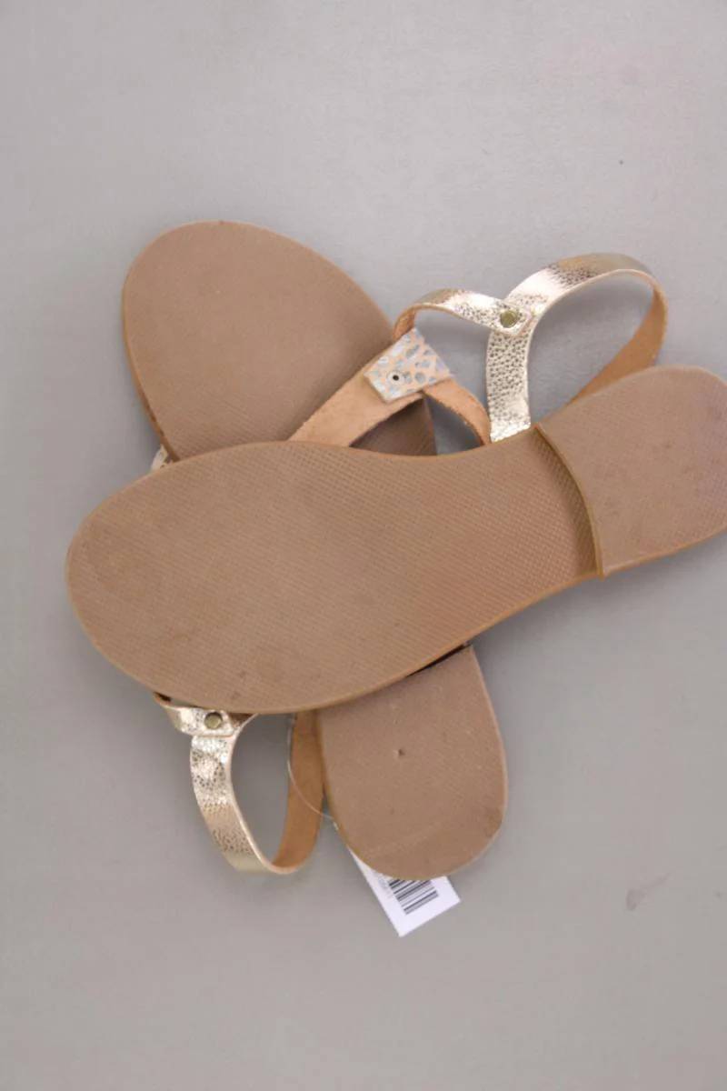 Sandalen Gr. 39 gold - Image 2