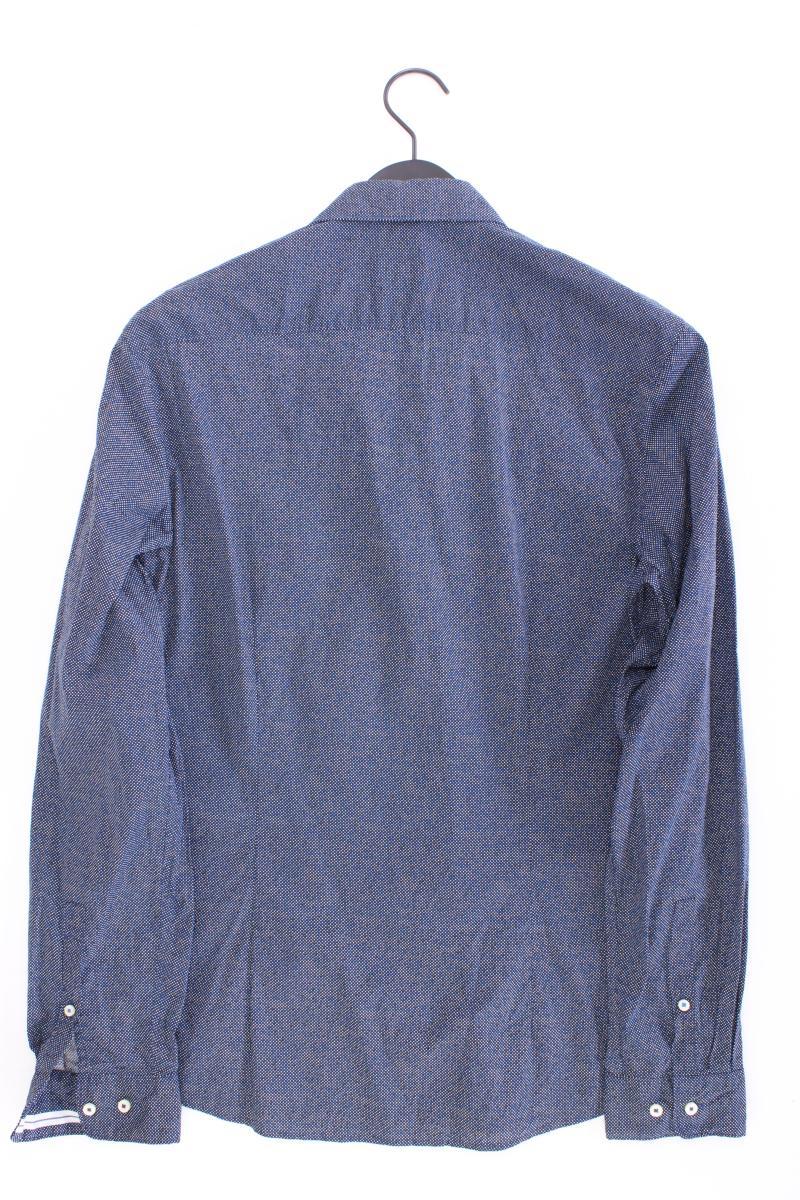 s.Oliver Black Label Langarmhemd für Herren Gr. L blau aus Baumwolle - Image 3