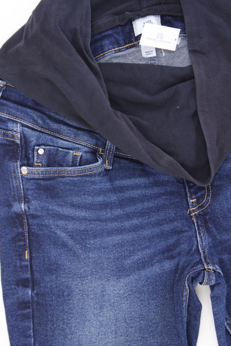 River Island Umstands Jeans Gr. 40 blau aus Baumwolle - Image 2