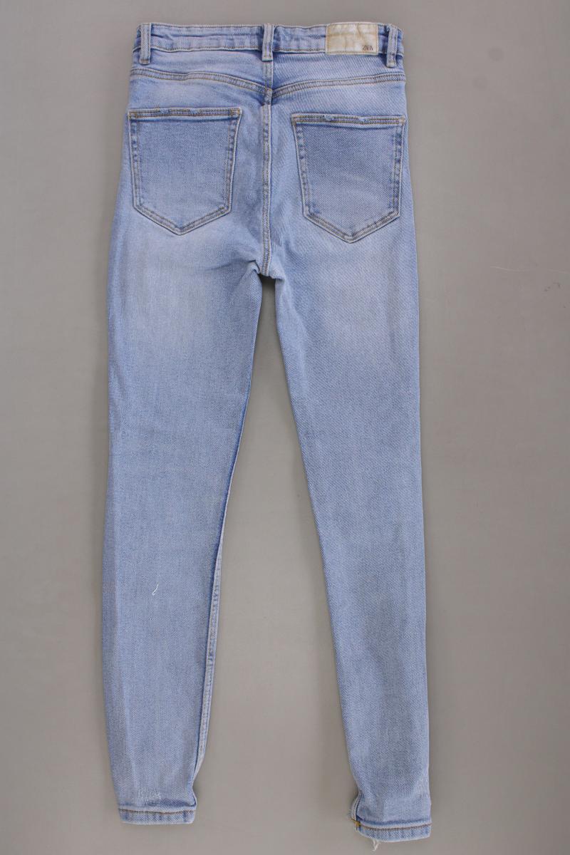 Zara Skinny Jeans Gr. 36 blau - Image 3