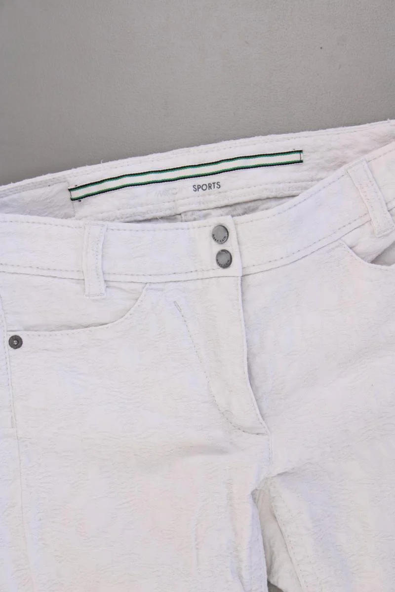Marc Cain Sports Hose Gr. 34 creme aus Baumwolle - Image 2