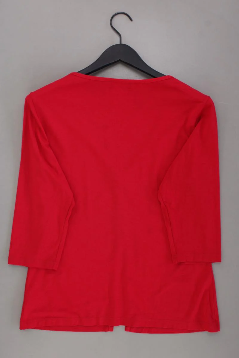 Vivien Caron Strickjacke Gr. Kurzgröße 19 3/4 Ärmel rot aus Viskose - Image 3