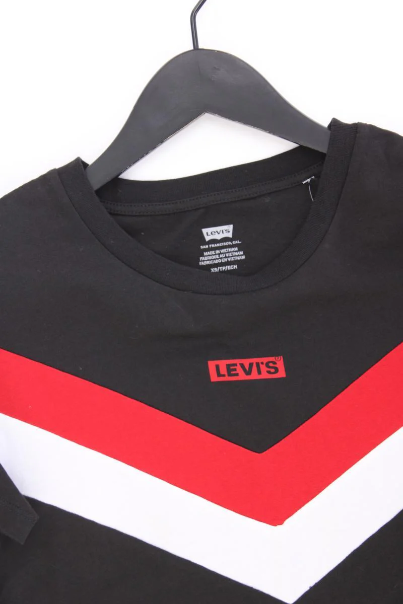 Levi's T-Shirt Gr. XS Kurzarm schwarz aus Baumwolle - Image 2