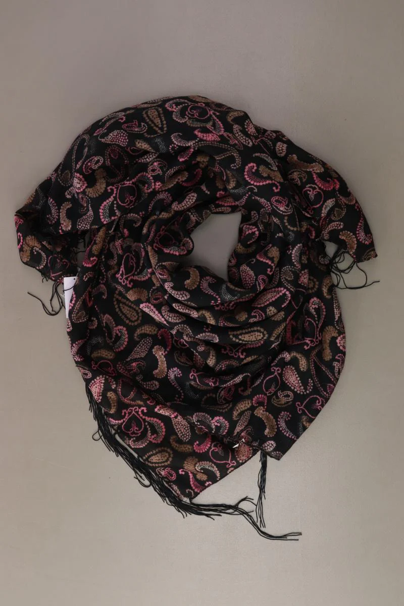 Tuch mit Paisleymuster schwarz