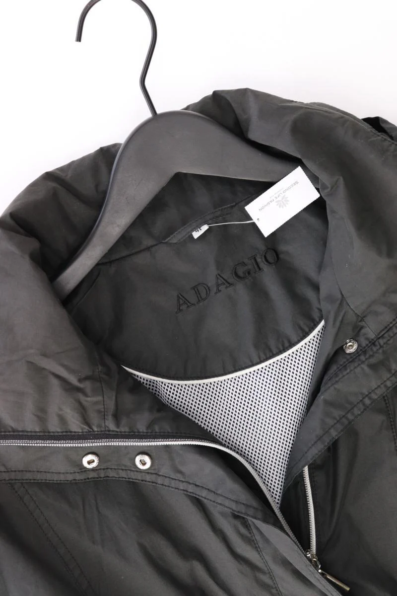 Adagio Lange Jacke Gr. 46 schwarz aus Polyester - Image 3