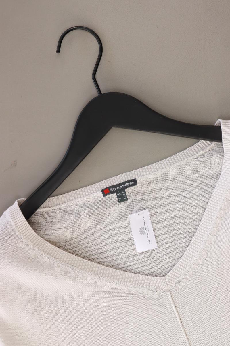 Street One Feinstrickpullover Gr. 38 creme aus Baumwolle - Image 3