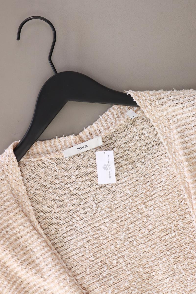 Bonita Strickjacke Gr. L Langarm creme - Image 3